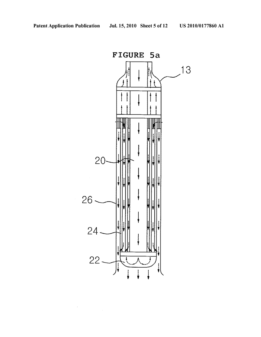 FULLY PASSIVE DECAY HEAT REMOVAL SYSTEM FOR SODIUM-COOLED FAST REACTORS THAT UTILIZES PARTIALLY IMMERSED DECAY HEAT EXCHANGER - diagram, schematic, and image 06