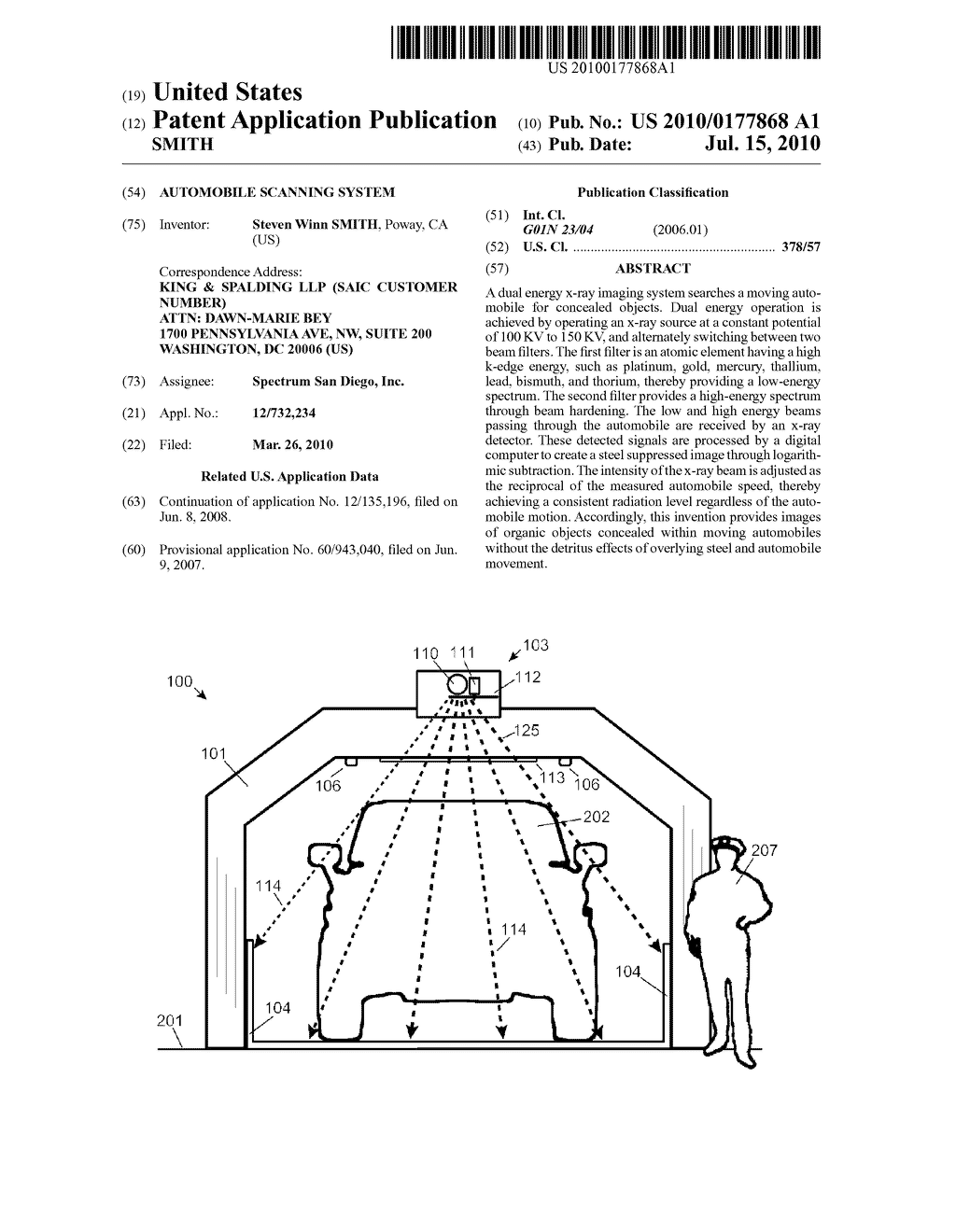 Automobile scanning system - diagram, schematic, and image 01