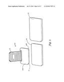 Adjustable dental x-ray image media holder diagram and image