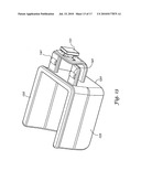 Adjustable dental x-ray image media holder diagram and image