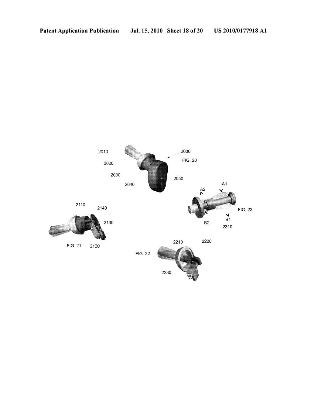 Device and Method to reduce Ear Wax Clogging of Acoustic Ports, Hearing Aid Sealing System, and Feedback Reduction System - diagram, schematic, and image 19