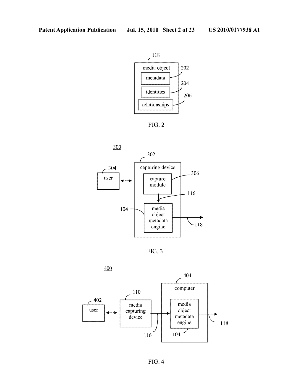 MEDIA OBJECT METADATA ENGINE CONFIGURED TO DETERMINE RELATIONSHIPS BETWEEN PERSONS - diagram, schematic, and image 03