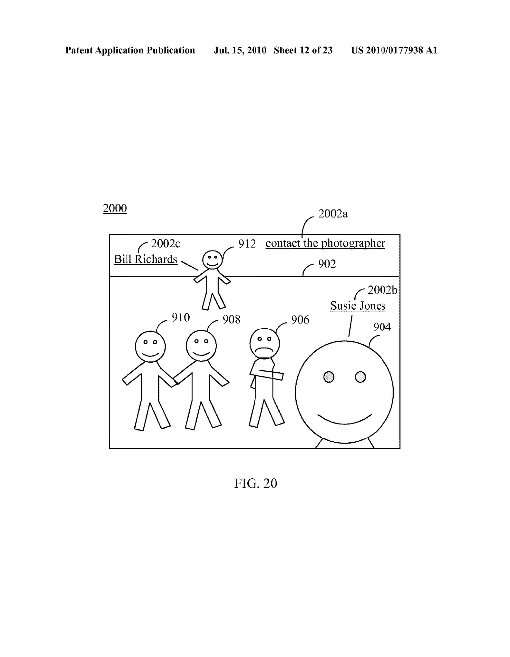 MEDIA OBJECT METADATA ENGINE CONFIGURED TO DETERMINE RELATIONSHIPS BETWEEN PERSONS - diagram, schematic, and image 13