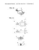 Plug and Connecting Structure for Endoscope Provided Therewith diagram and image