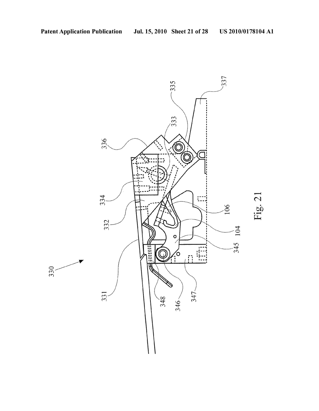 TIRE RAPID ENTANGLEMENT AND ARRESTING DEVICE - diagram, schematic, and image 22