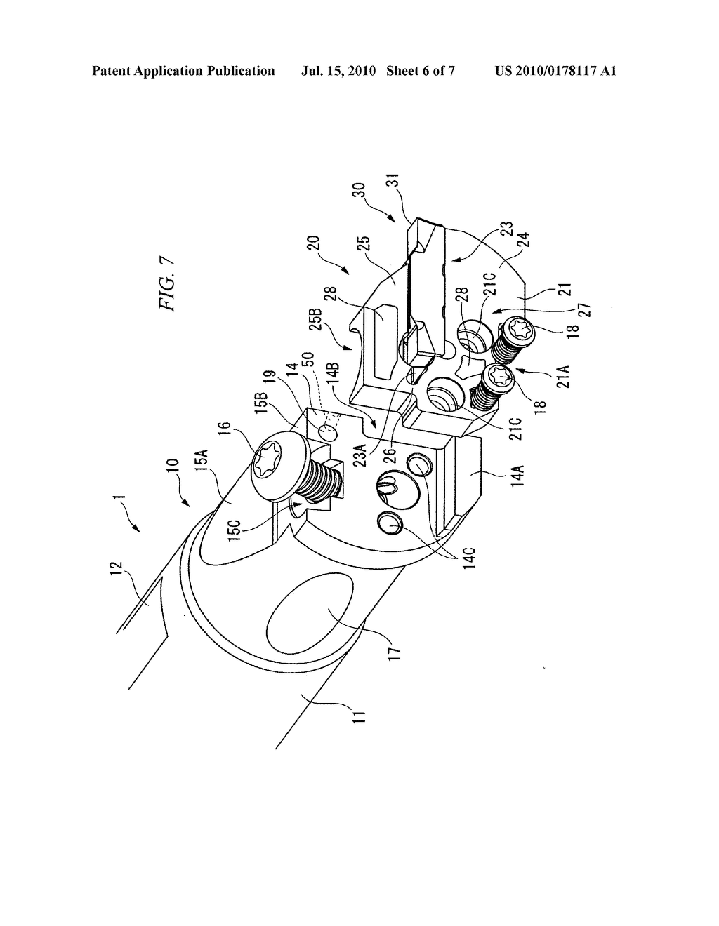 Detachable insert-type cutting tool - diagram, schematic, and image 07