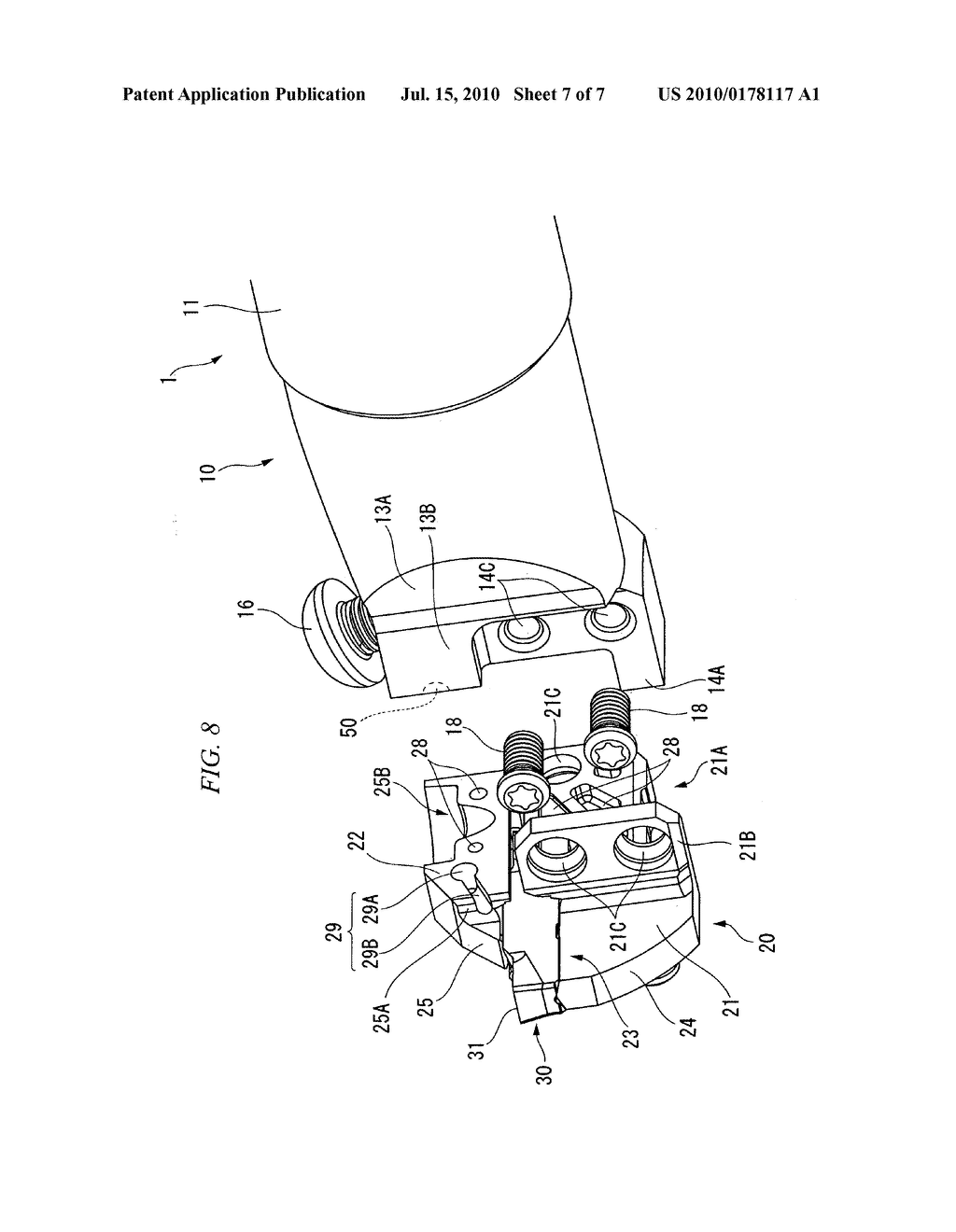 Detachable insert-type cutting tool - diagram, schematic, and image 08