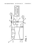 STEAM TURBINE HAVING EXHAUST ENTHALPIC CONDITION CONTROL AND RELATED METHOD diagram and image