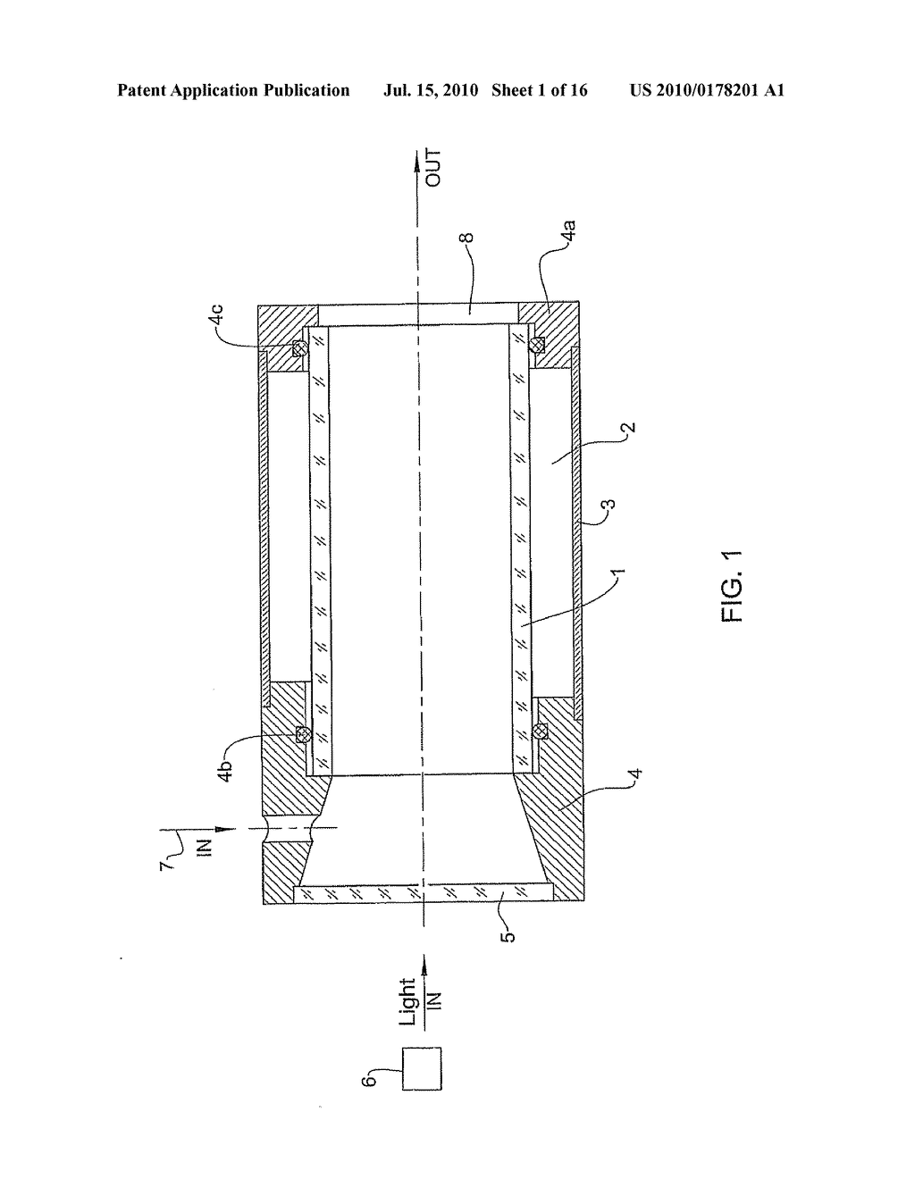 IN-LINE TREATMENT OF LIQUIDS AND GASES BY LIGHT IRRADIATION - diagram, schematic, and image 02