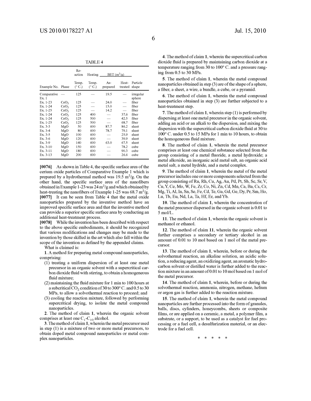 METHOD FOR PREPARING METAL COMPOUND NANOPARTICLES - diagram, schematic, and image 13