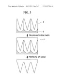 Anti-Reflective Film and Production Method Thereof, and Stamper for Producing Anti-Reflective Film and Production Method Thereof diagram and image