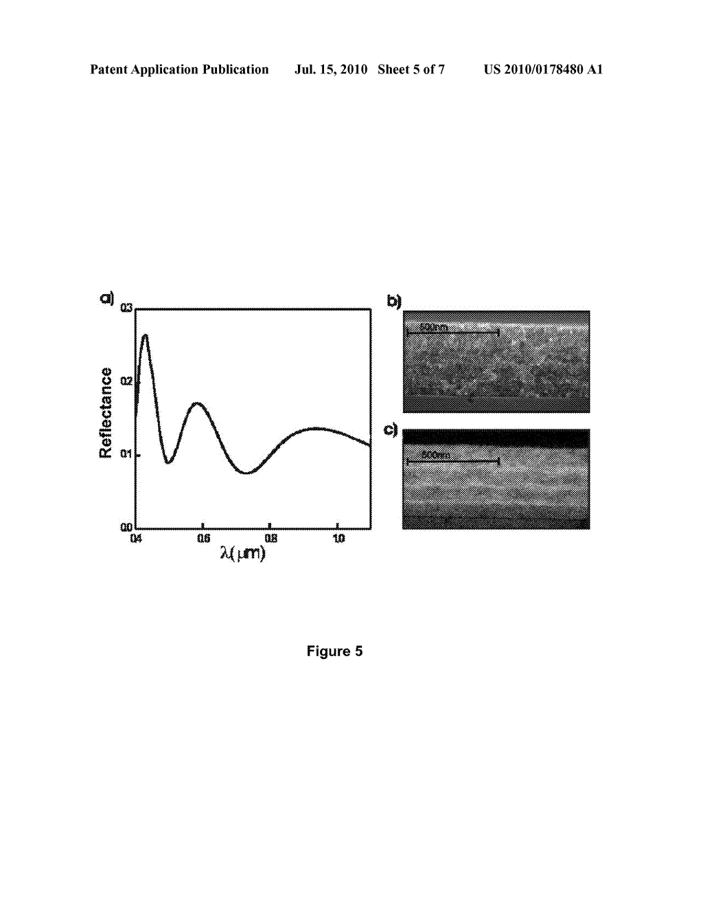 MULTILAYER STRUCTURE FORMED BY NANOPARTICULAR LAMINA WITH UNIDIMENSIONAL PHOTONIC CRYSTAL PROPERTIES, METHOD FOR THE PRODUCTION THEREOF AND USE THEREOF - diagram, schematic, and image 06