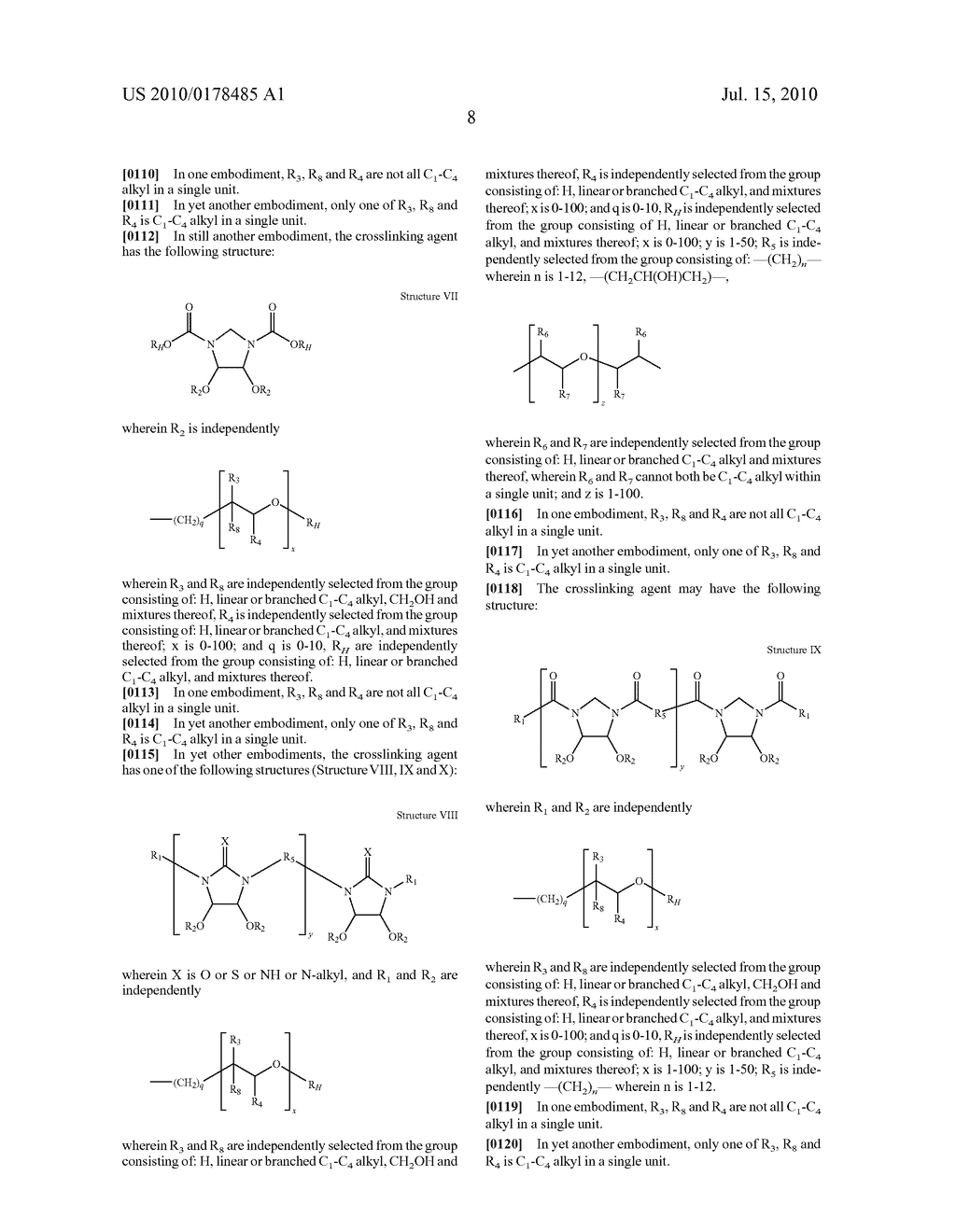 POLYMERIC STRUCTURES COMPRISING A HYDROPHILE/LIPOPHILE SYSTEM - diagram, schematic, and image 13