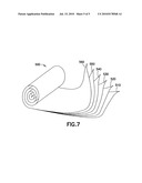 Process for producing carbon nanostructure on a flexible substrate, and energy storage devices comprising flexible carbon nanostructure electrodes diagram and image