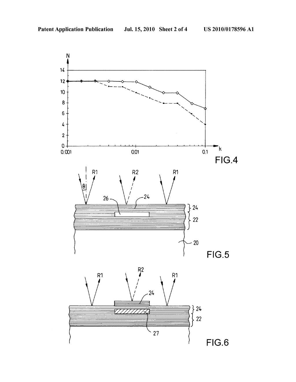 EXTREME ULTRAVIOLET PHOTOLITHOGRAPHY MASK, WITH ABSORBENT CAVITIES - diagram, schematic, and image 03