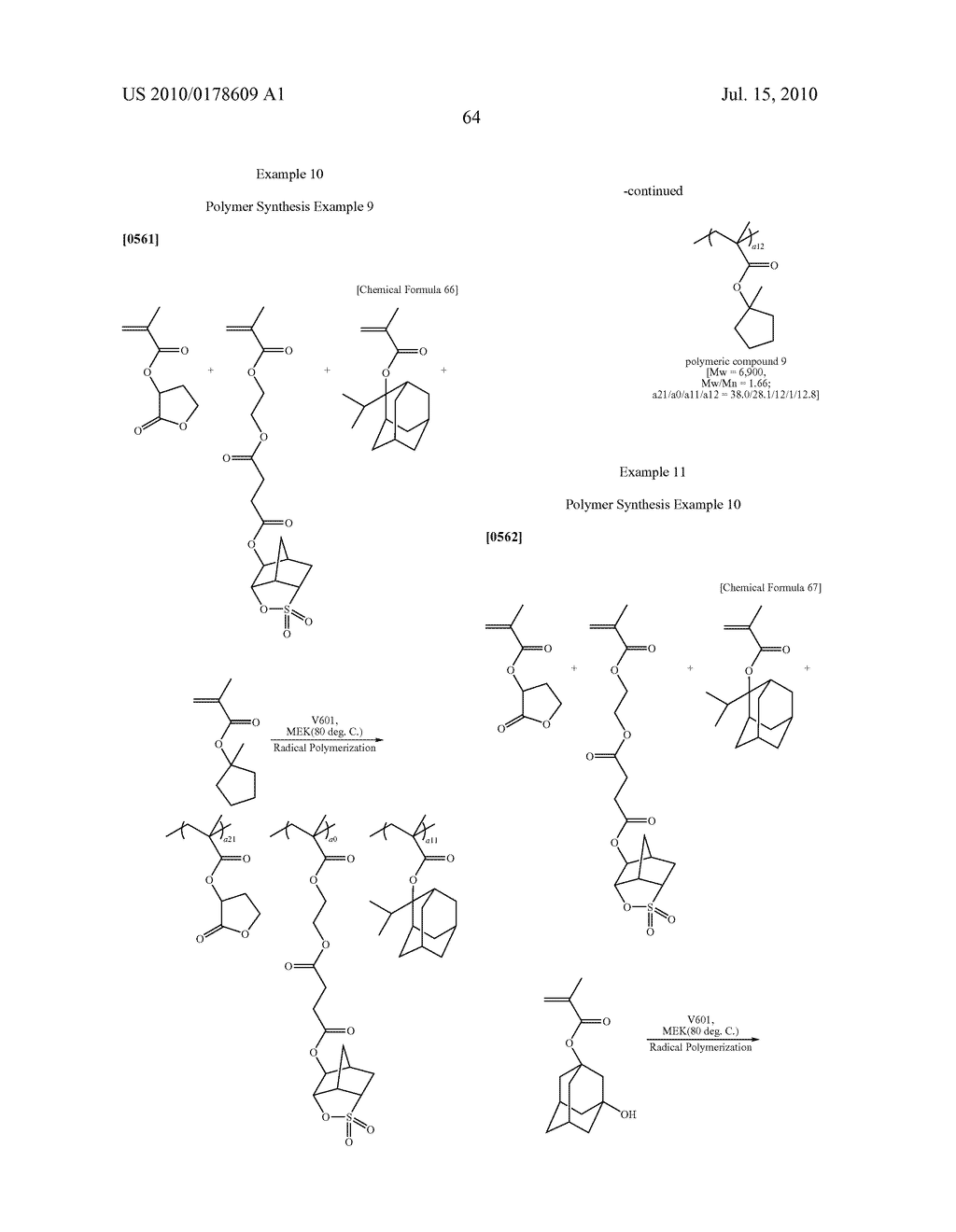 RESIST COMPOSITION, METHOD OF FORMING RESIST PATTERN, POLYMERIC COMPOUND, AND COMPOUND - diagram, schematic, and image 65