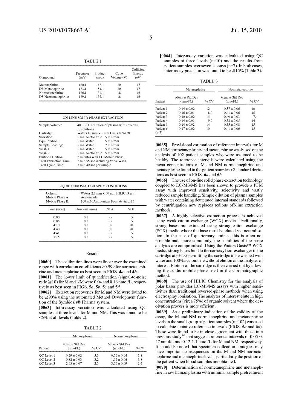 Apparatus And Methods For The Detection Of Plasma Metanephrines - diagram, schematic, and image 19