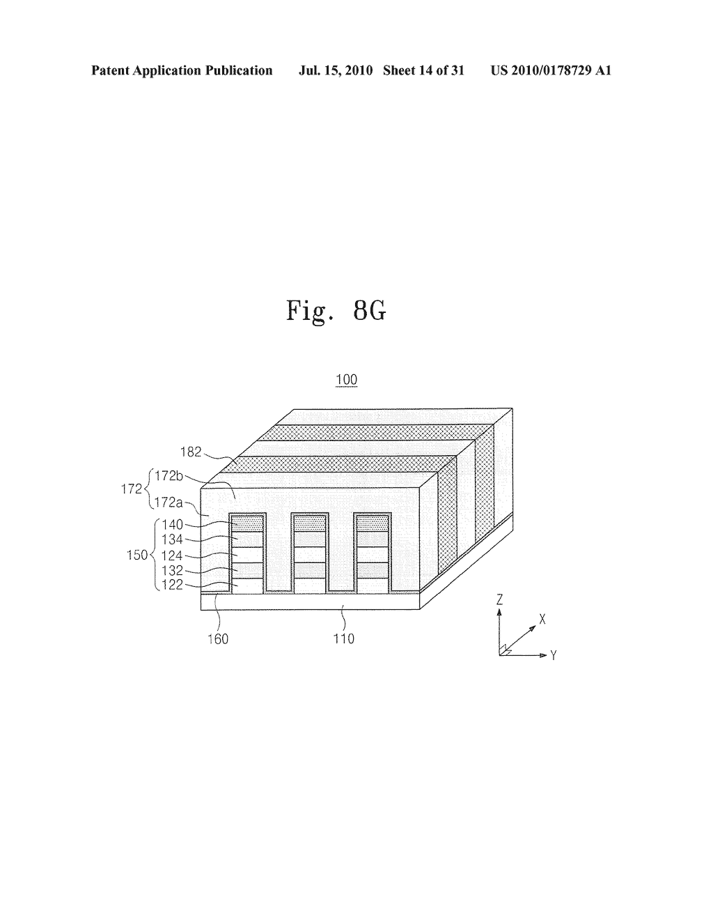 Resistance-Type Random Access Memory Device Having Three-Dimensional Bit Line and Word Line Patterning - diagram, schematic, and image 15