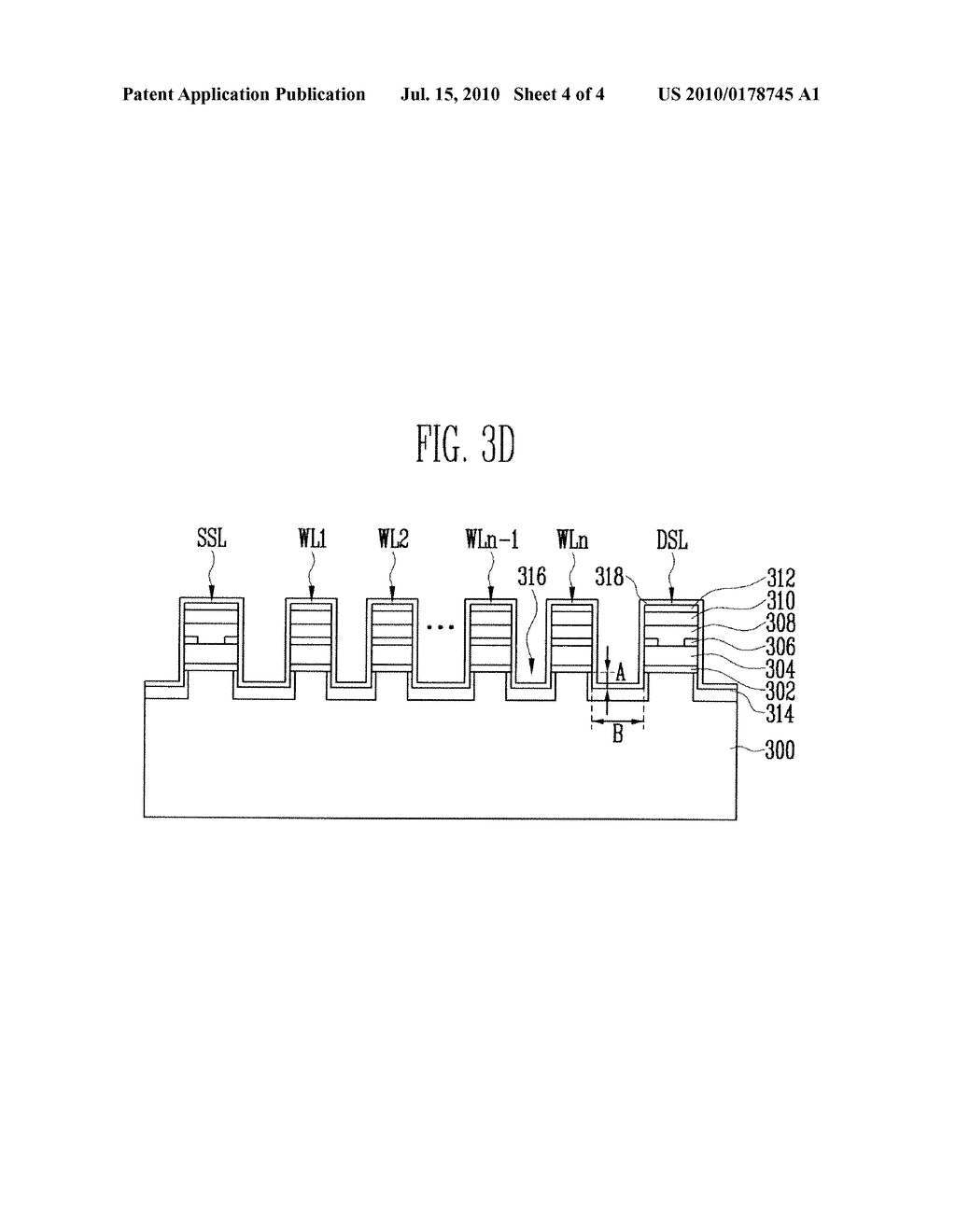 Flash Memory Device and Fabrication Method Thereof - diagram, schematic, and image 05