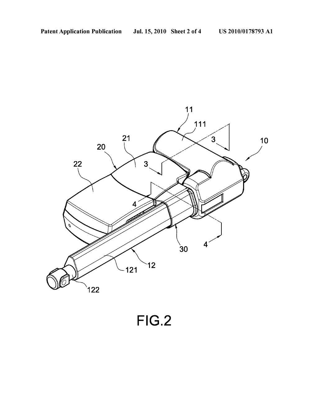 CONNECTING ASSEMBLY FOR CONNECTING ELECTRIC CONNECTOR AND CONTROL BOX - diagram, schematic, and image 03