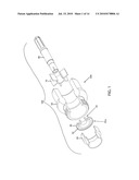 COAXIAL CABLE CONNECTOR WITH AN EXTERNAL SENSOR AND METHOD OF USE THEREOF diagram and image