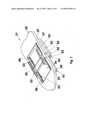 Jet propelled surfboard diagram and image