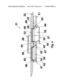 Jet propelled surfboard diagram and image