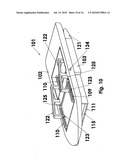 Jet propelled surfboard diagram and image