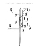 Jet propelled surfboard diagram and image