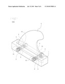 FIN ATTACHMENT STRUCTURE AND FIN diagram and image