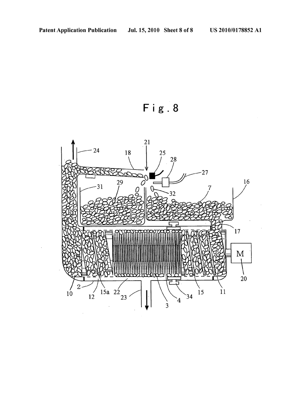 Apparatus and Process for Producing Surface-Treated Granular Product and Surface-Treated Granular Product - diagram, schematic, and image 09