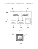 POWER MANAGEMENT OF A NEAR FIELD COMMUNICATION APPARATUS diagram and image