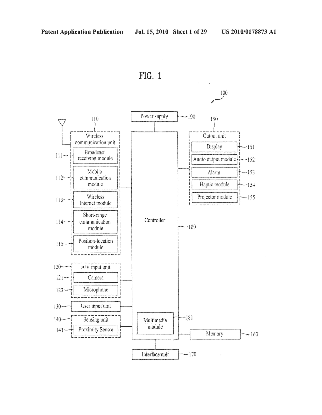 MOBILE TERMINAL AND CONTROLLING METHOD THEREOF - diagram, schematic, and image 02