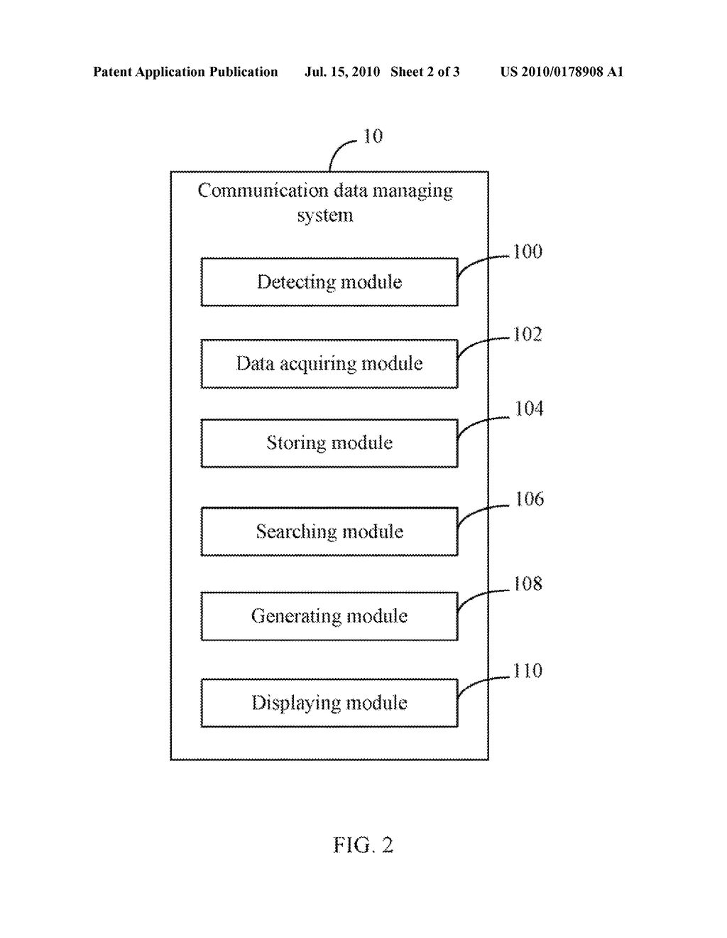 COMMUNICATION DEVICE AND METHOD FOR MANAGING COMMUNICATON DATA - diagram, schematic, and image 03