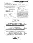 METHOD AND SYSTEM FOR NOTIFYING AVAILABILITY OF FEMTOCELLS TO AN ELECTRONIC DEVICE diagram and image