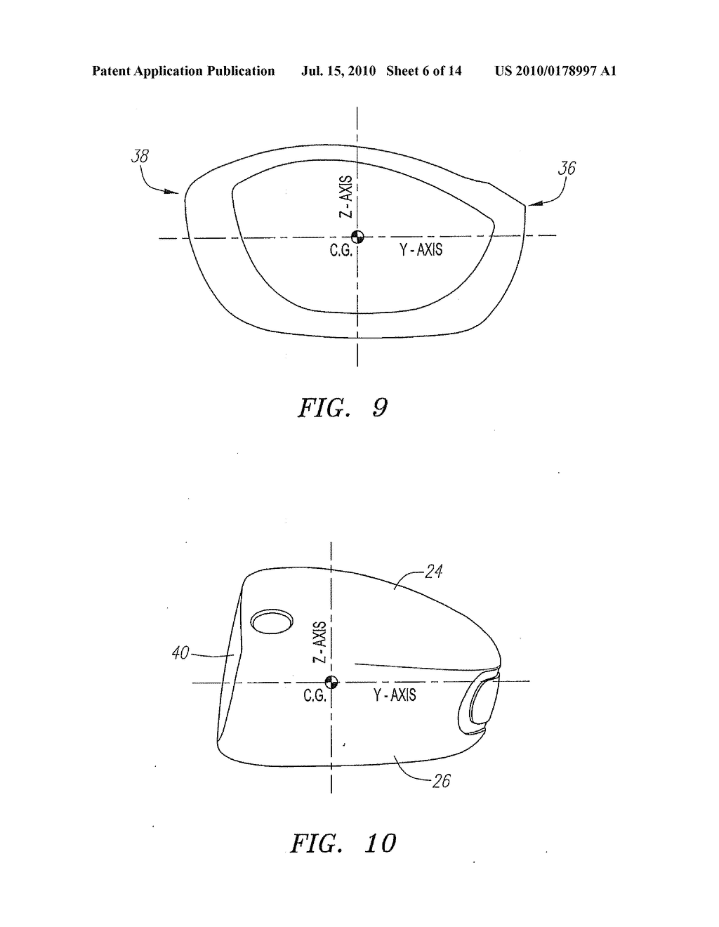 GOLF CLUB HEAD WITH VARIABLE FACE THICKNESS - diagram, schematic, and image 07