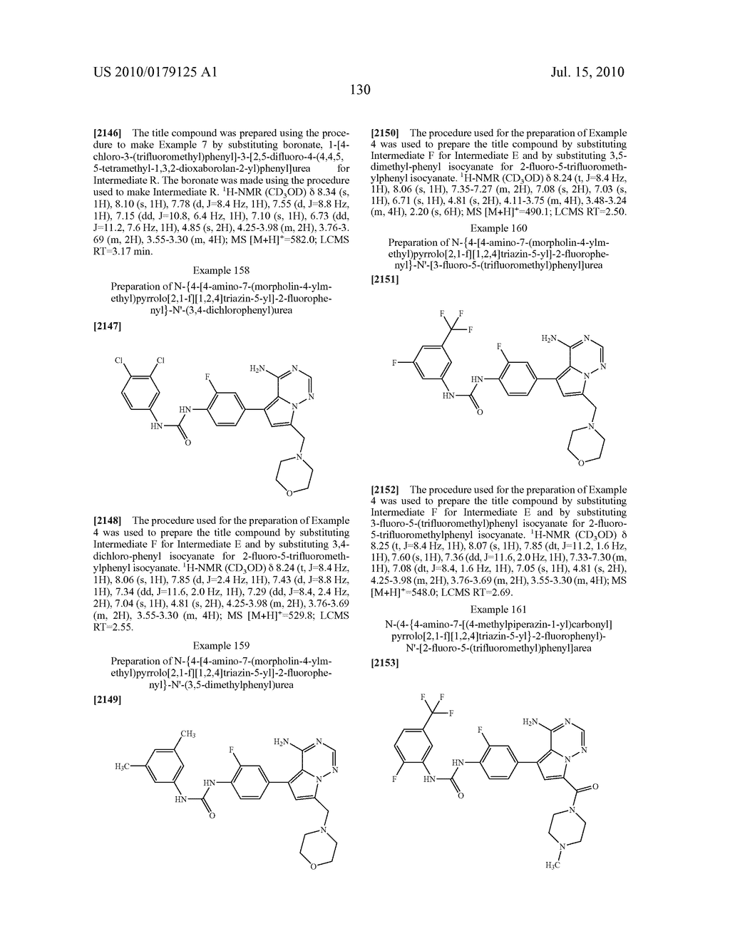 SUBSTITUTED 4-AMINO-PYRROLOTRIAZINE DERIVATIVES USEFUL FOR TREATING HYPER-PROLIFERATIVE DISORDERS AND DISEASES ASSOCIATED WITH ANGIOGENESIS - diagram, schematic, and image 131