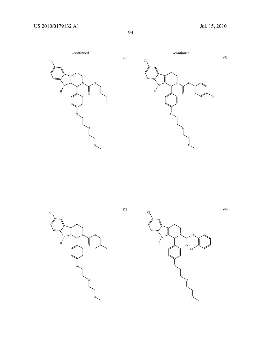 CARBOLINE DERIVATIVES USEFUL IN THE INHIBITION OF ANGIOGENESIS - diagram, schematic, and image 108