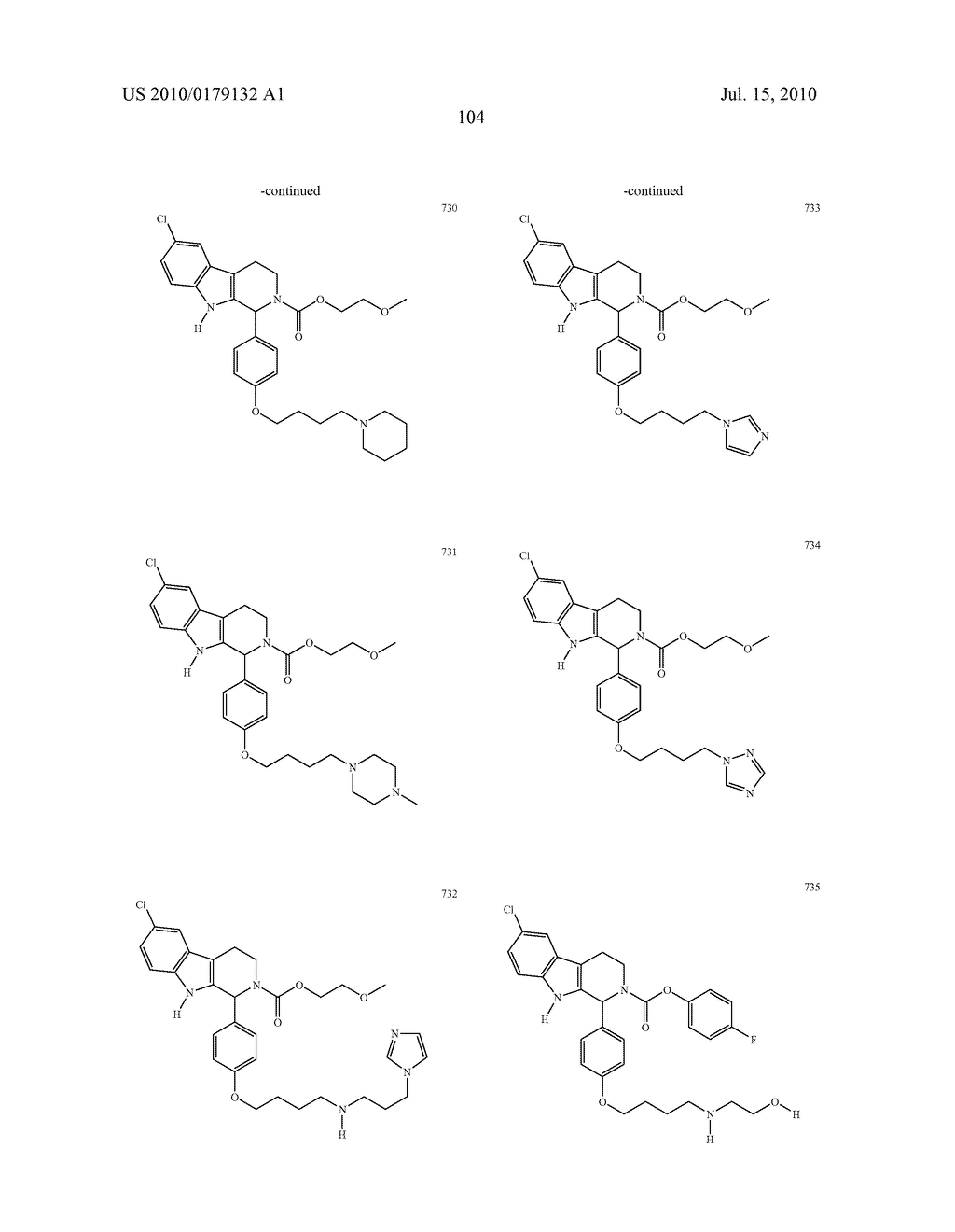 CARBOLINE DERIVATIVES USEFUL IN THE INHIBITION OF ANGIOGENESIS - diagram, schematic, and image 118