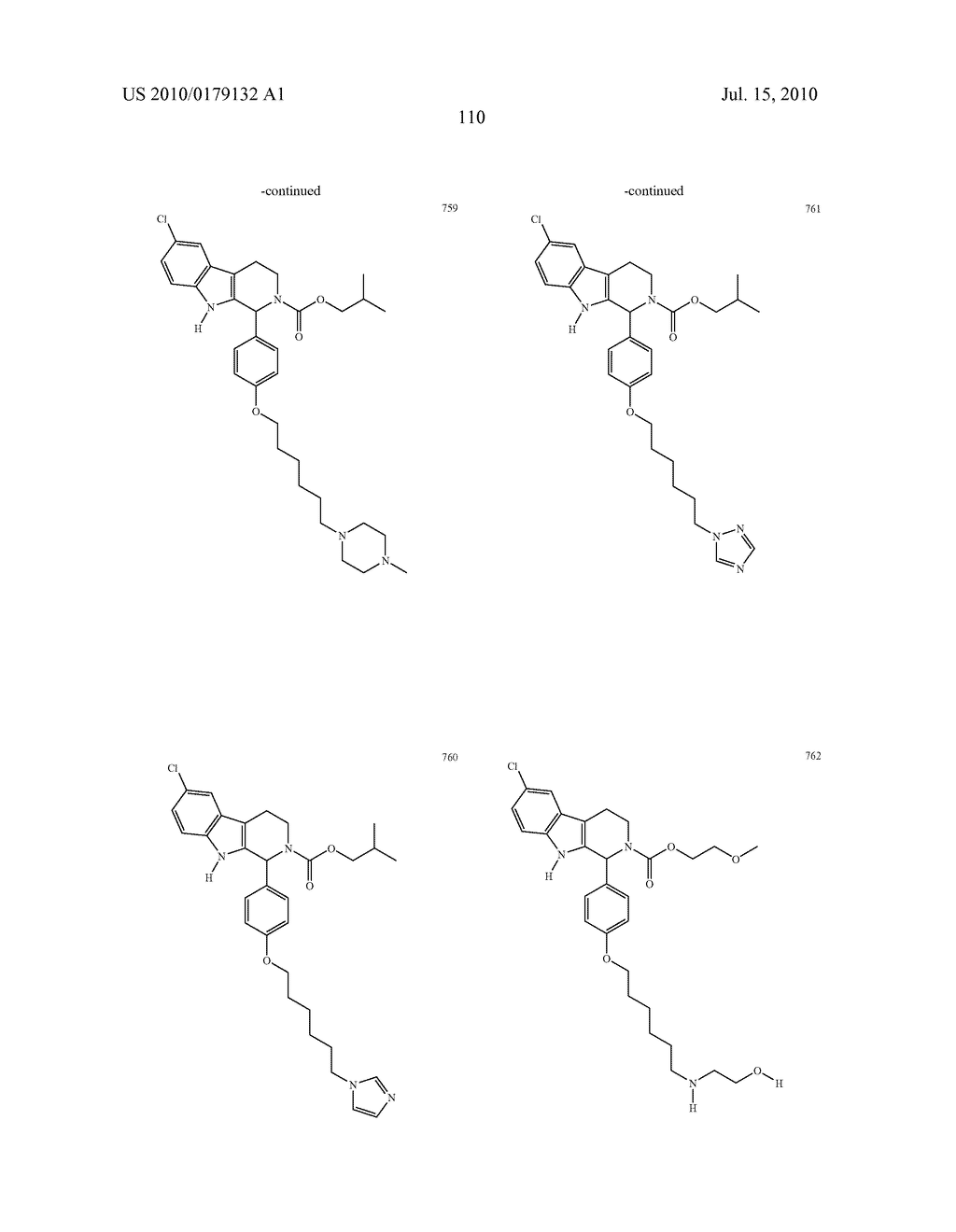 CARBOLINE DERIVATIVES USEFUL IN THE INHIBITION OF ANGIOGENESIS - diagram, schematic, and image 124