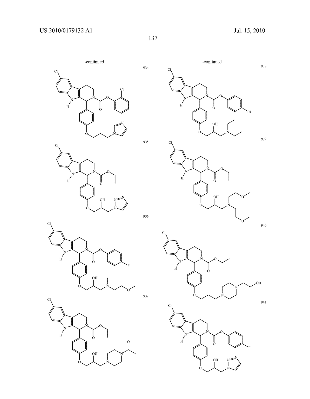 CARBOLINE DERIVATIVES USEFUL IN THE INHIBITION OF ANGIOGENESIS - diagram, schematic, and image 151