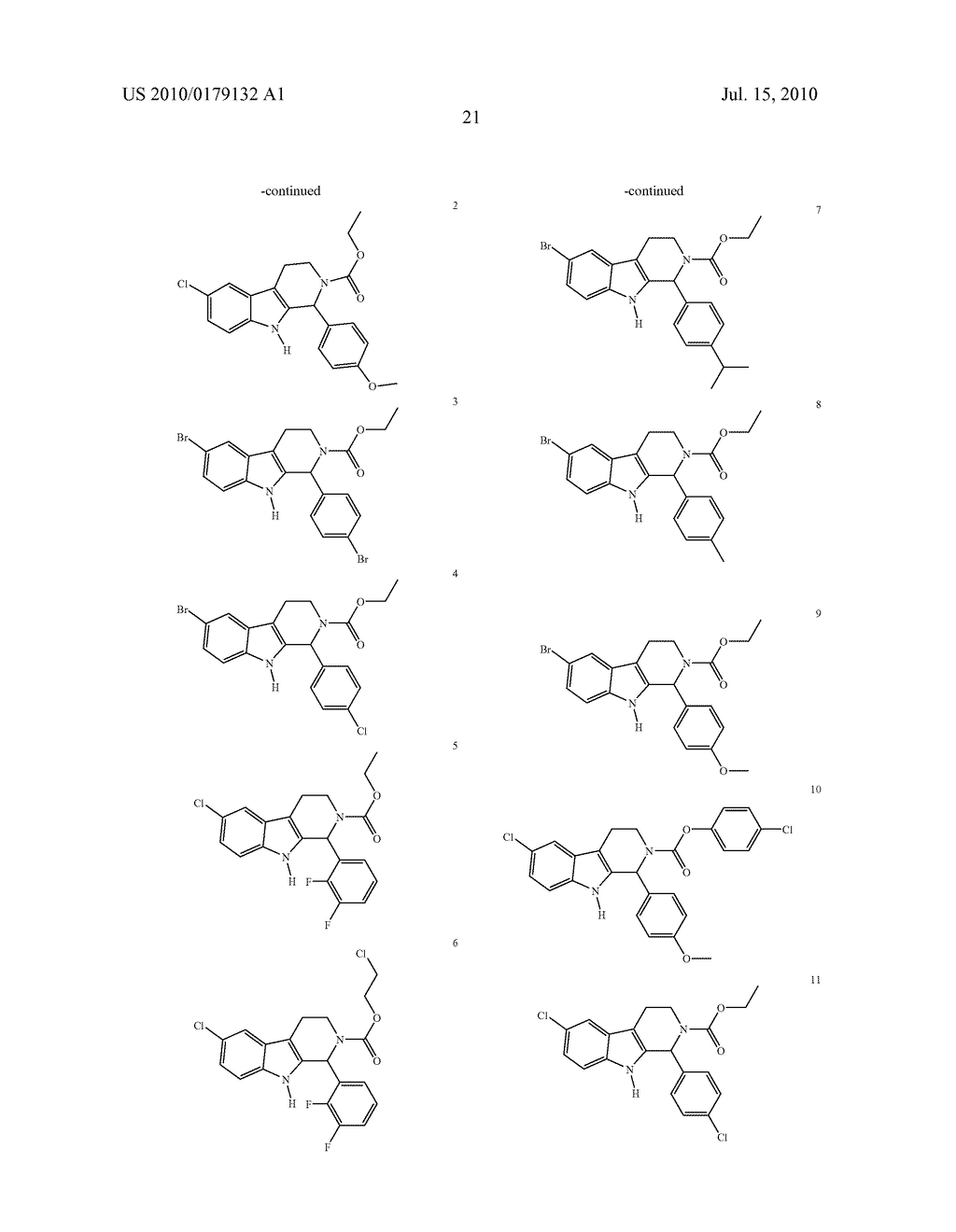 CARBOLINE DERIVATIVES USEFUL IN THE INHIBITION OF ANGIOGENESIS - diagram, schematic, and image 35