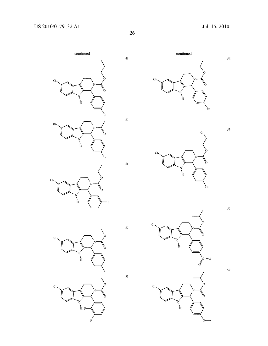 CARBOLINE DERIVATIVES USEFUL IN THE INHIBITION OF ANGIOGENESIS - diagram, schematic, and image 40