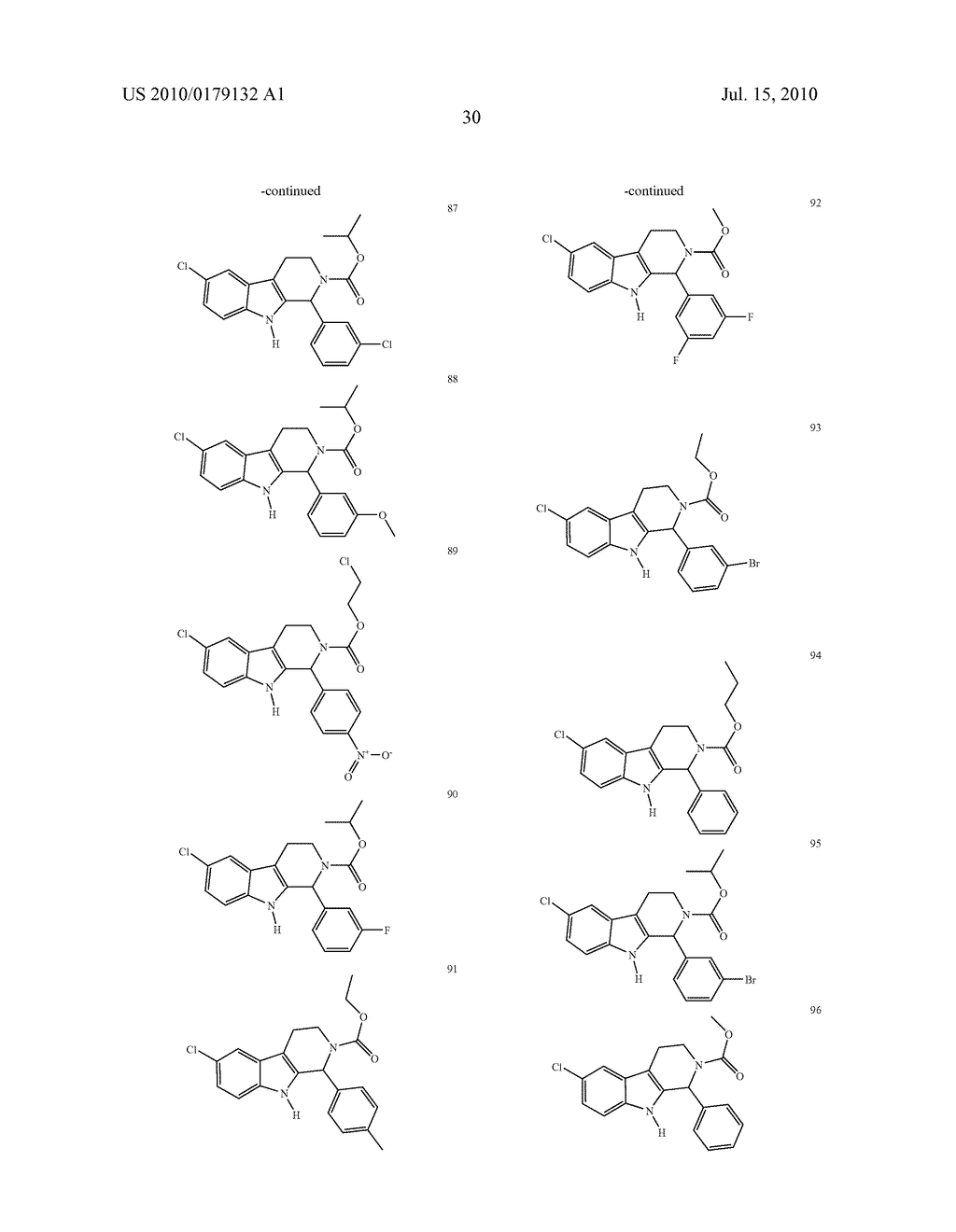 CARBOLINE DERIVATIVES USEFUL IN THE INHIBITION OF ANGIOGENESIS - diagram, schematic, and image 44