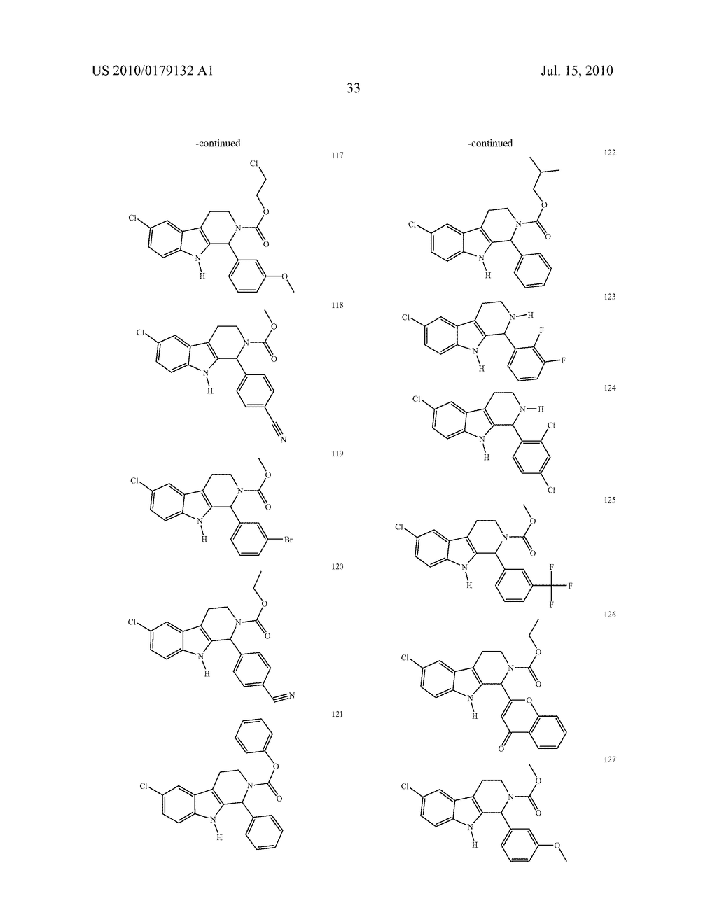 CARBOLINE DERIVATIVES USEFUL IN THE INHIBITION OF ANGIOGENESIS - diagram, schematic, and image 47