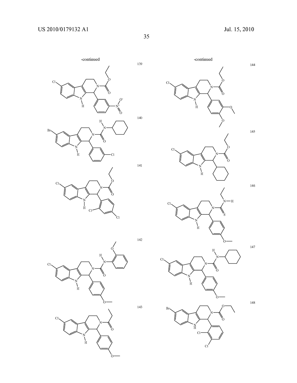 CARBOLINE DERIVATIVES USEFUL IN THE INHIBITION OF ANGIOGENESIS - diagram, schematic, and image 49