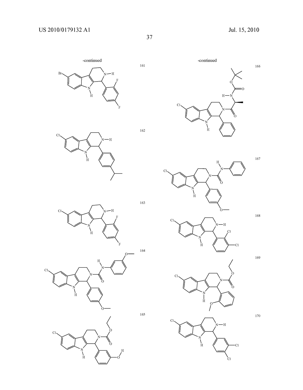 CARBOLINE DERIVATIVES USEFUL IN THE INHIBITION OF ANGIOGENESIS - diagram, schematic, and image 51