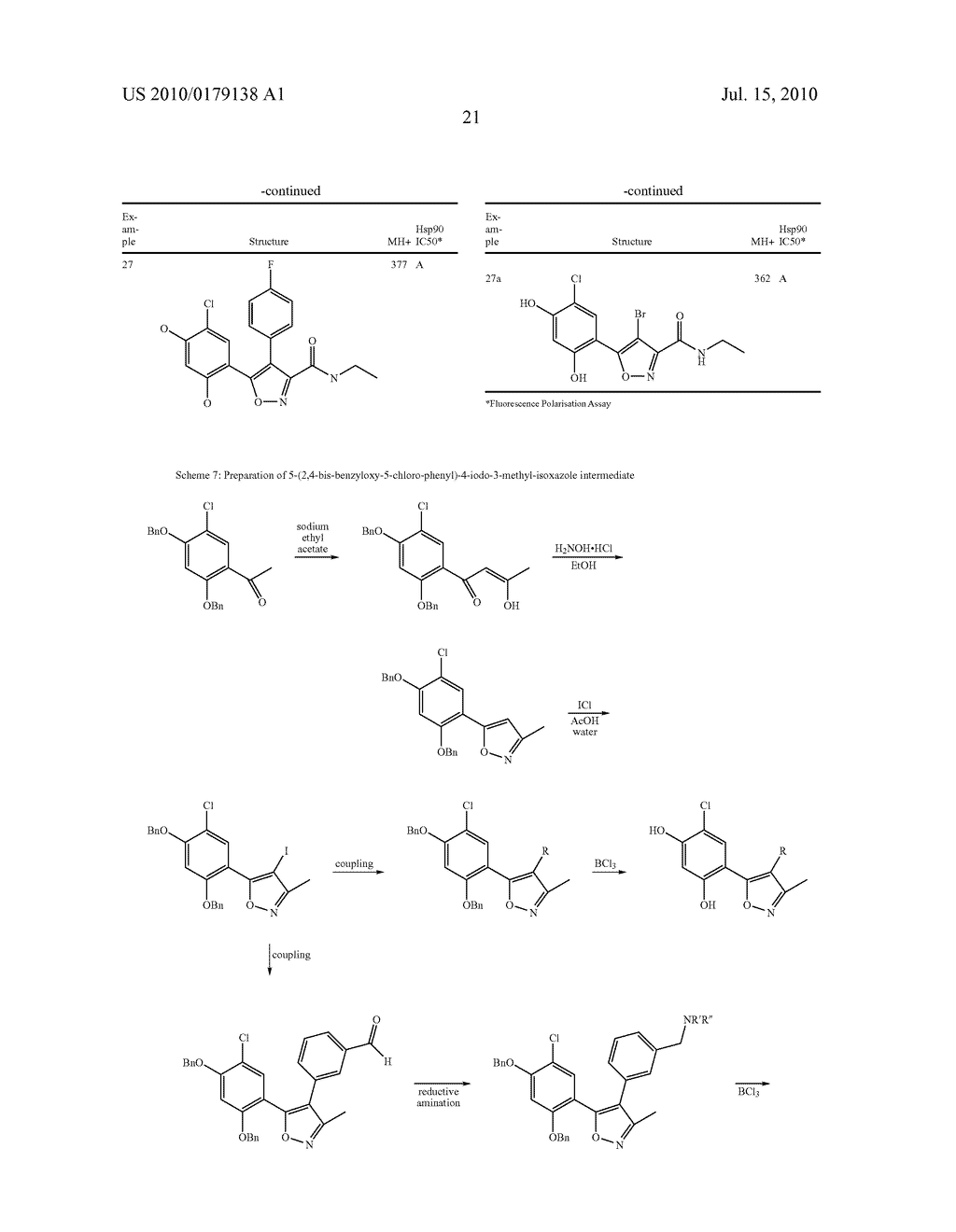 Isozazole Compounds As Inhibitors Of Heat Shock Proteins - diagram, schematic, and image 22