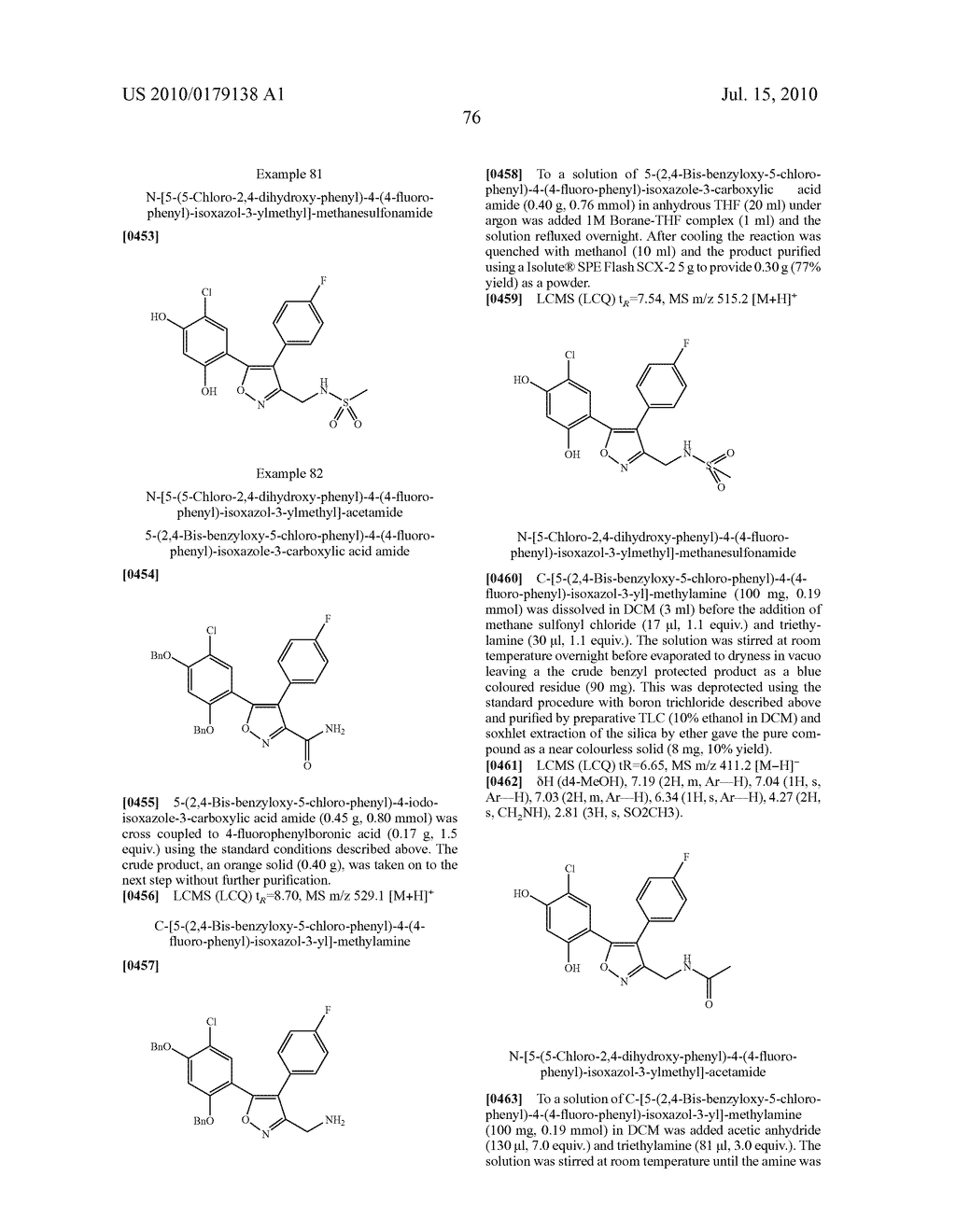 Isozazole Compounds As Inhibitors Of Heat Shock Proteins - diagram, schematic, and image 77