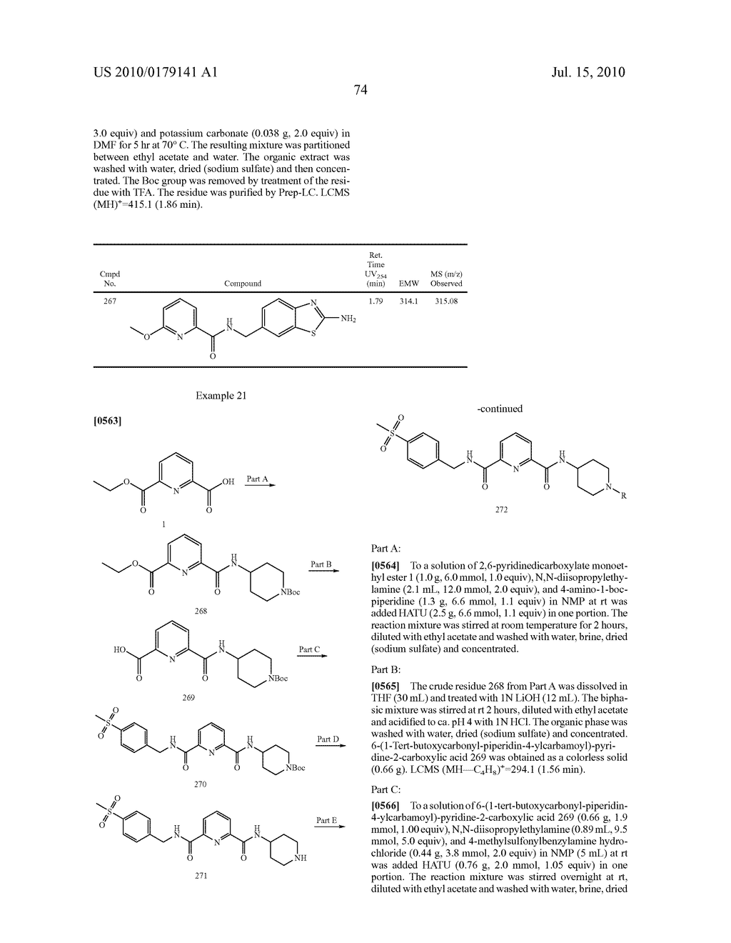 NOVEL JNK INHIBITORS - diagram, schematic, and image 75